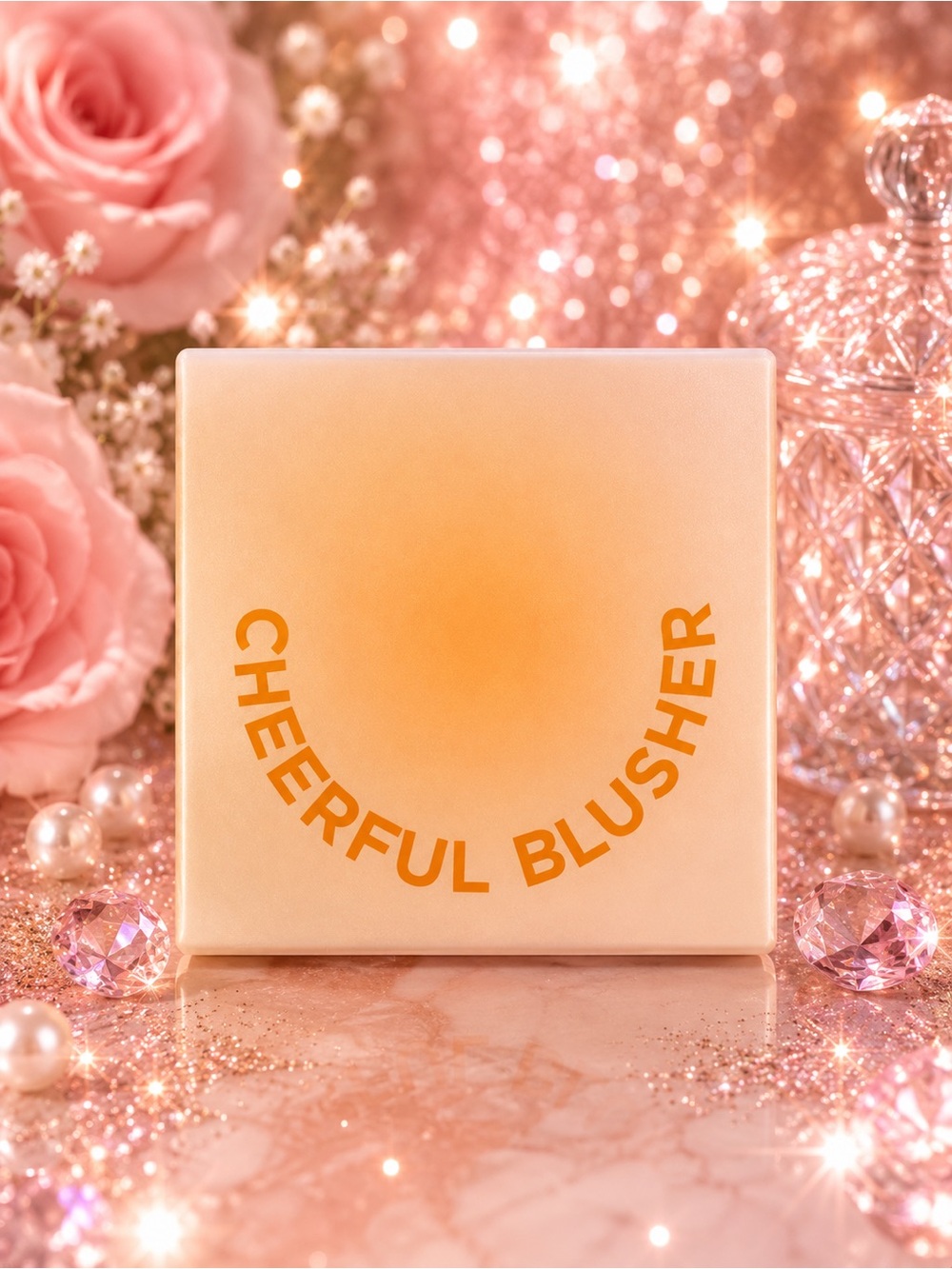 PEACH C Cheerful Blusher - Manogful